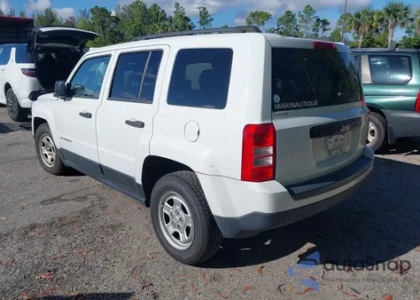 2016 Jeep Patriot Sport from USA, damaged, VIN 1C4NJPBA1GD547928